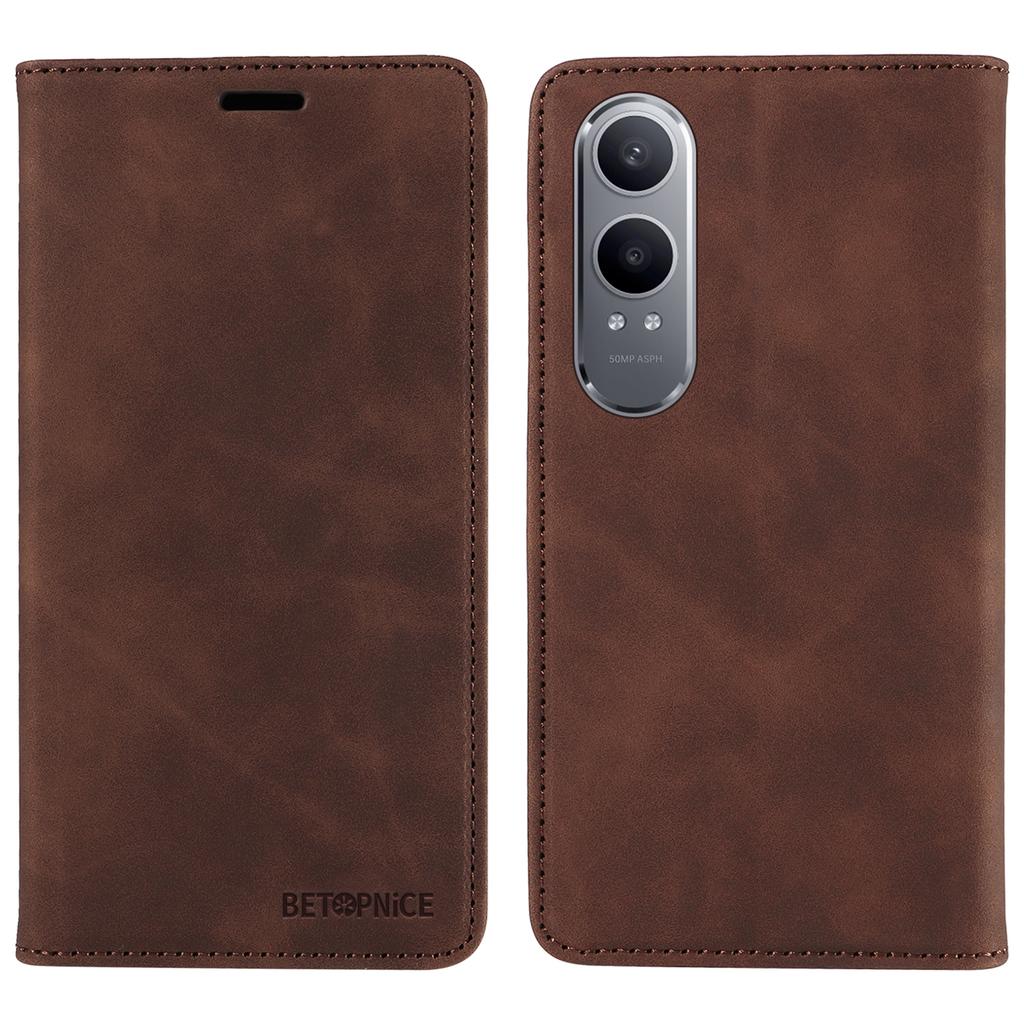 BETOPNICE 003 For OnePlus Nord CE4 Lite 5G/Oppo K12x 5G (China) Leather Phone Case Wallet Stand