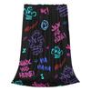 Anime Jinx Arcane League of Legends Blankets Flannel Winter  Breathable Super Warm Throw Blanket Home Travel Plush Thin Quilt