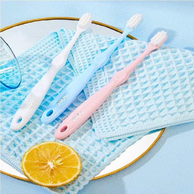 Frog Dual-Effect Pro+ 985 C3 U-Shaped Soft Bristle Toothbrush, 2-Pack