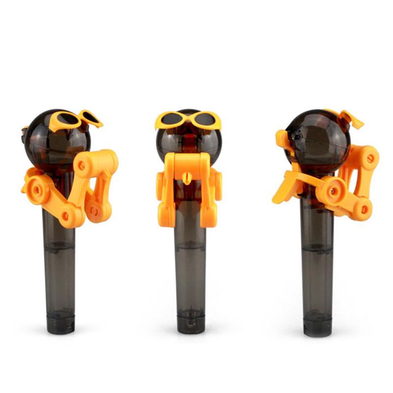 Креативная пылезащитная игрушка-конфета с декомпрессионным роботом-леденцом (без леденцов)