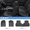 LUCKEASY 3D Коврики для пола для Новой Honda Civic FE Передние и Задние и Легкий Пользовательский Комплект (11-е поколение, Тип) 2021-2024, Набор, Водонепроницаемый, Без запаха,