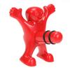 3pcs/set Cute Red Guy Wine Beer Bottle Opener Wine Cork Stopper Plug Gift Bar Tools
