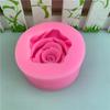 3D Цветок Блум Роза Форма Силиконовая Помадка Мыло Торт Плесень Инструмент Для Выпечки Кексов