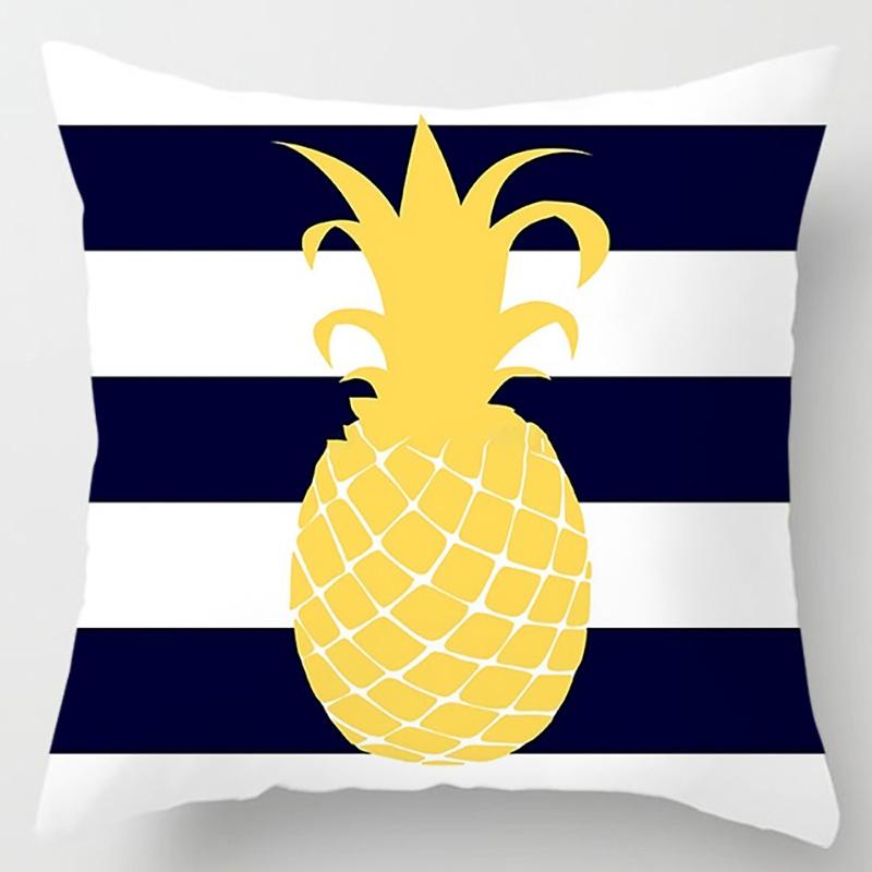 Морская матросская наволочка с цветком, украшение для дома и офиса, подушка для спальни, дивана, автомобиля, наволочка