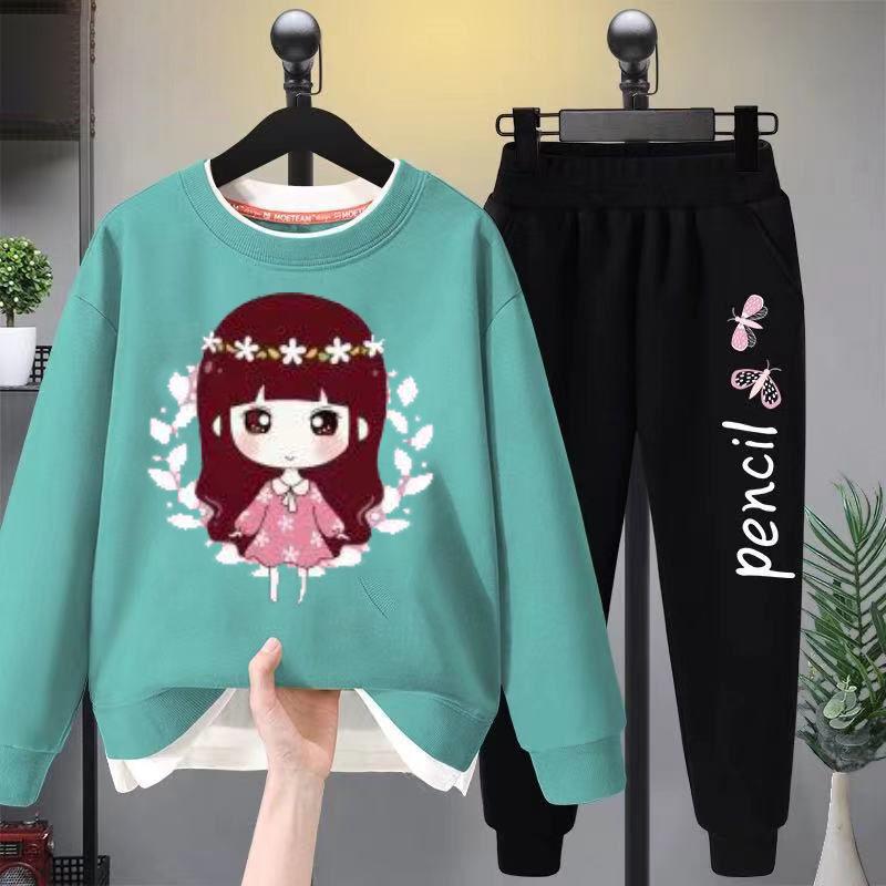 Детский костюм Модный свитер из двух частей