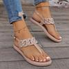 Women's Flat Sandals Summer New Fashion Classic Shoes for Women Solid Clip-toe Rome Casual Sandals Female Mujer