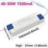 LED Driver with case Ultra-high Power 40W 50W 1200mA and 1500mA Power Supply Built-in Constant Current Lighting 85-265V Transformer(40-50W 1200mA)