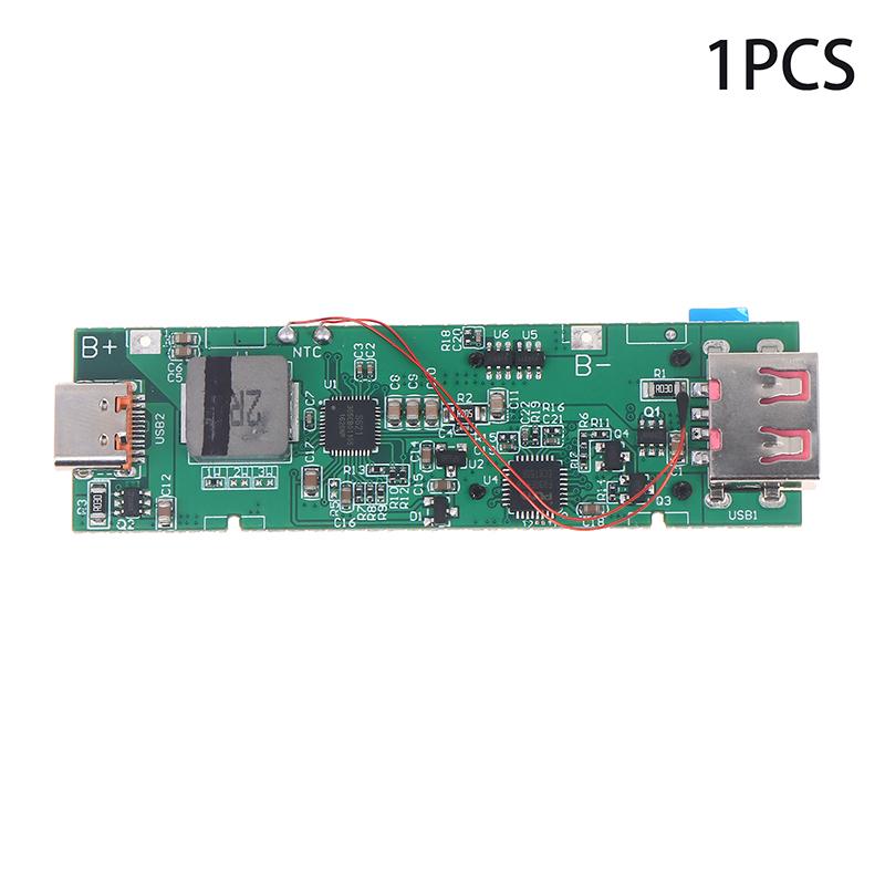Модуль быстрой зарядки 22,5 В, цветной TFT-экран, цифровой DIY-набор для Power Bank, корпус для аккумулятора 21700, быстрая зарядка, мини-портативный Power