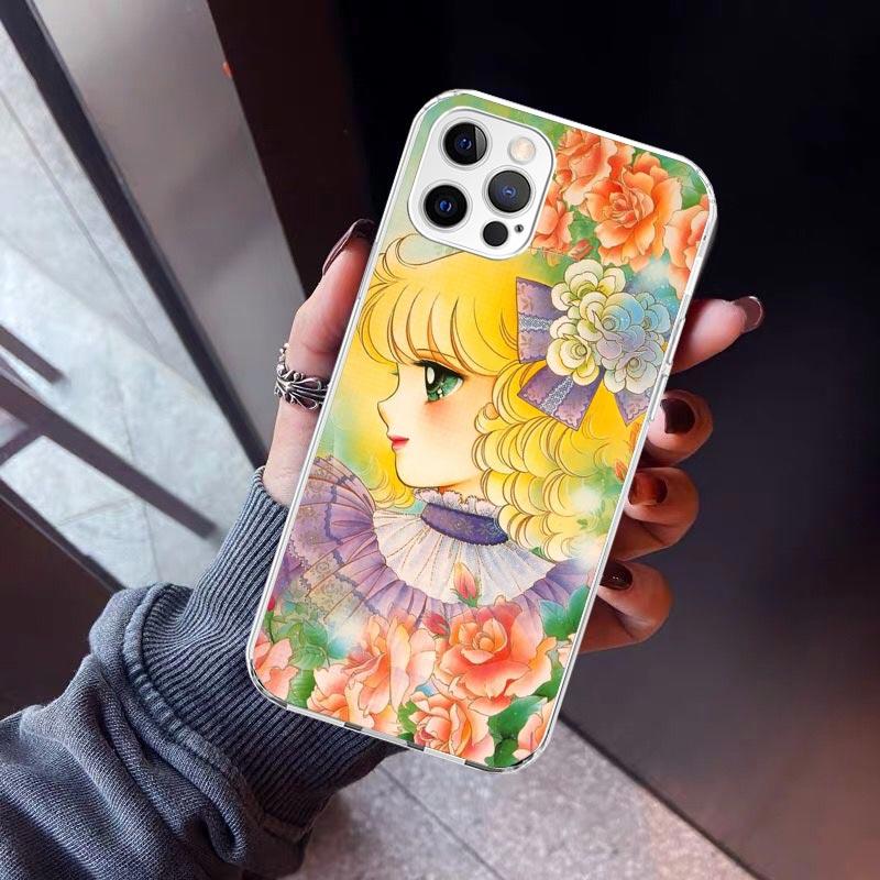 Anime Candy Phone Case For iPhone 17 Air 11 13 Mini 14 15 Plus 16 12 Pro Max 16E SE 7 8 Pattern Soft TPU Back Cover 17 Air 11 1