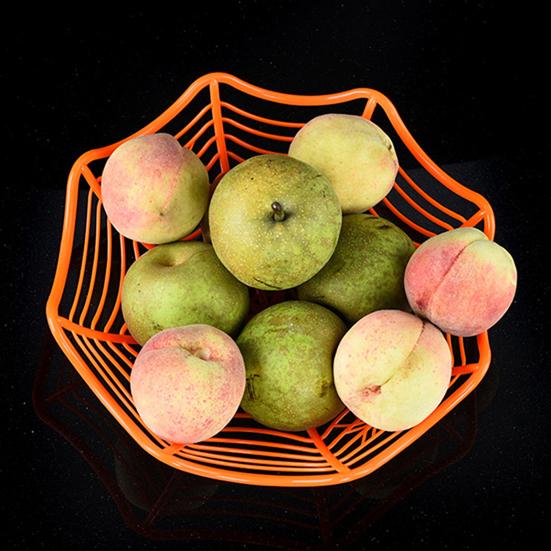 Корзина с фруктами в форме паутины на Хэллоуин, ваза с фруктами, многоцелевая изысканная корзина для конфет, украшение для вечеринки