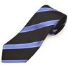 Галстук Paul Smith с полосатым узором, (Ширина 8 см), (Черный / синий (PS31)) [Использовал]