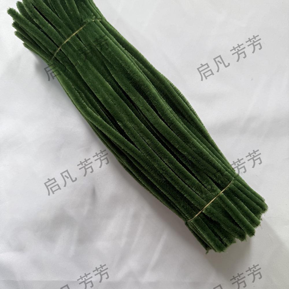 8mm Macaron Color Encrypted Twist Ties Chenille Stems for DIY Toys