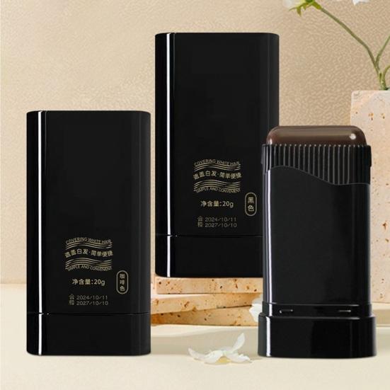 20 г 2-в-1 расческа для окрашивания волос, водостойкая, устойчивая к поту, одноразовая кисть для подкрашивания волос, временная коричневая черная краска для волос