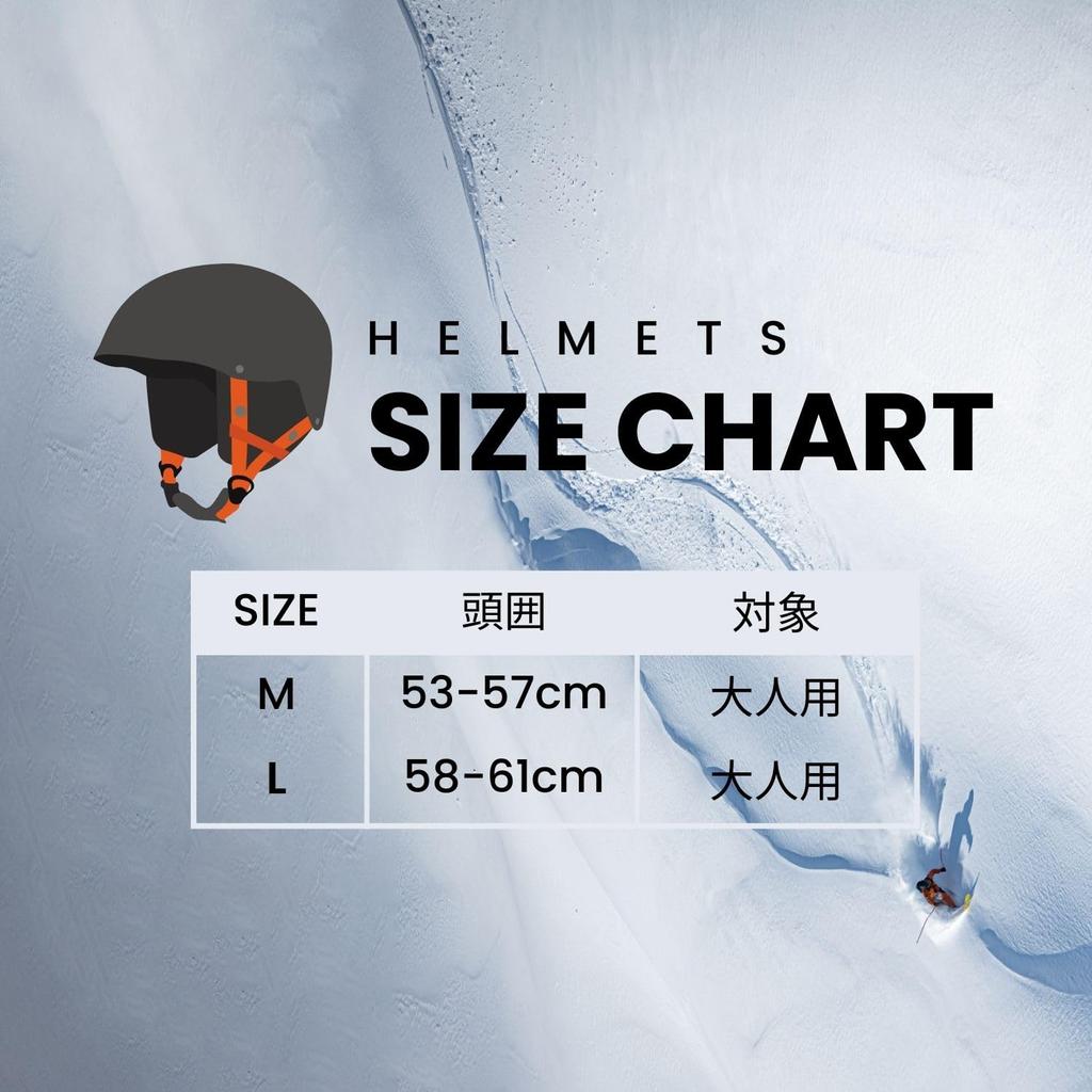 SWANS Ski Snowboard Helmet for Adults P1 MNV Matte Navy L Size HSF-241 (58cm-61cm)