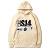 Anime Initial D Printed Hoodie Women Casual Fashion Hooded Shirt Long Sleeves Pullover Sweatshirts Oversized Unisex Clothing