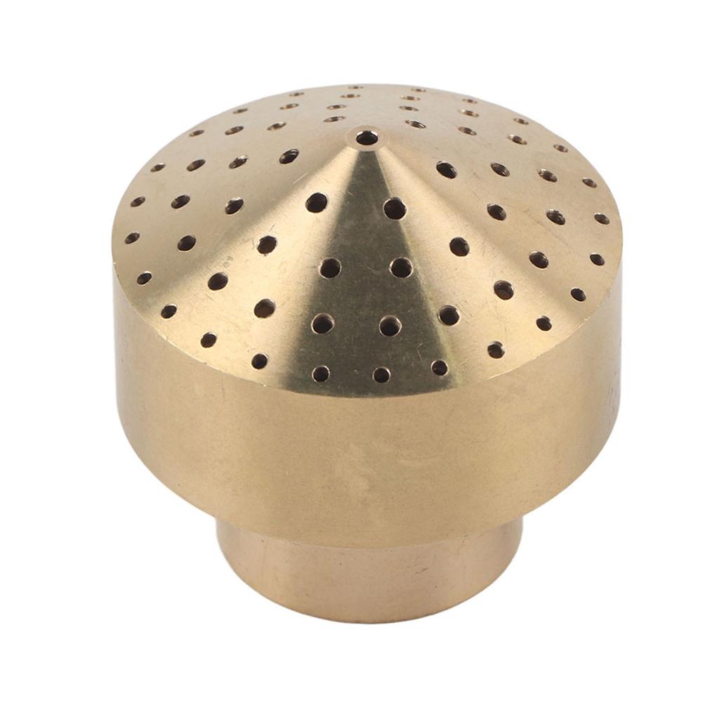 3/4" латунная колонна сад ландшафт пруд фейерверк фонтан насадка домашний разбрызгиватель распылительная головка