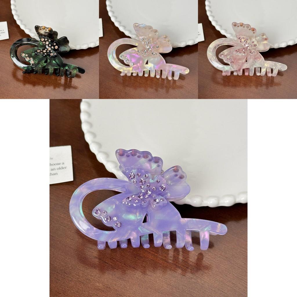 Trendy Acetate Butterfly Hair Claw Clip For Stunning Hairstyles In Autumn 2024