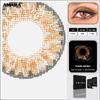 AMARA LENSES 1 Pair 3TONE Soft Color Contact Lens Natural Looking Contactlens Eye Cosmetic Lenses