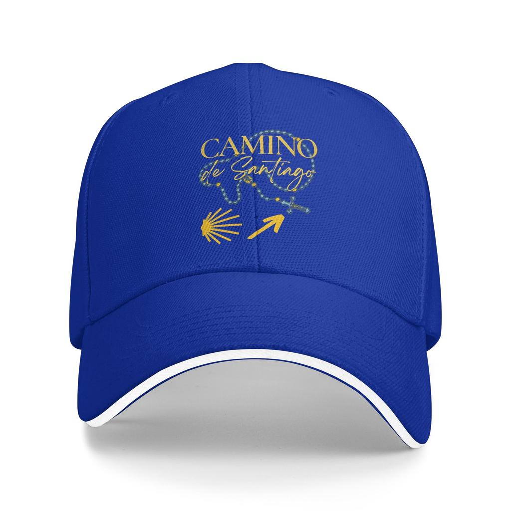 Summer Casual Baseball Cap Camino De Santiago Outdoor Gym Trucker Hat For Unisex Unisex Sunscreen Streetwear Snapback Cap