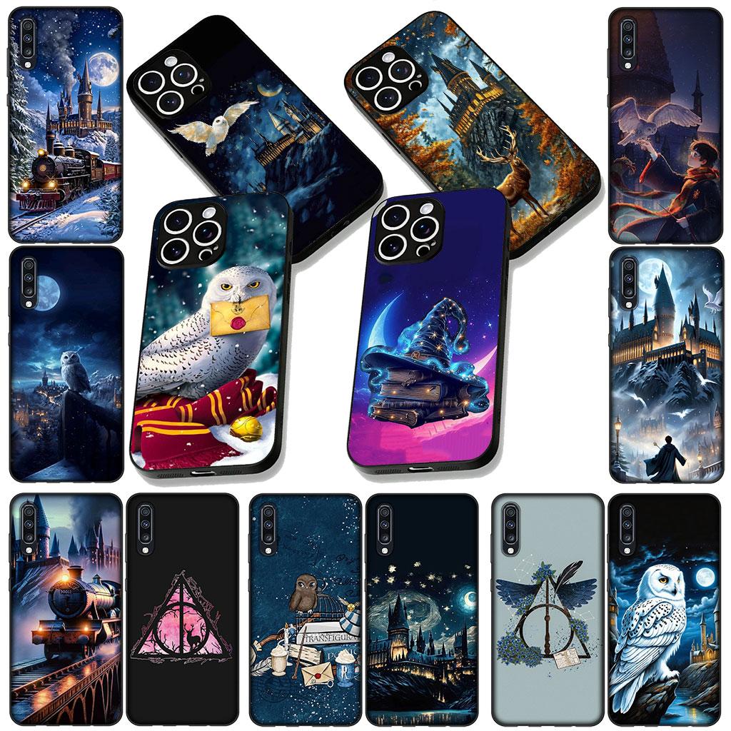 Phone Cover for Apple iPhone 13 12 Mini XS 11 Pro Max 7 8 Plus XR SE 2022 2020 SE3 Case Cool Harries Owl Wand Art Potters