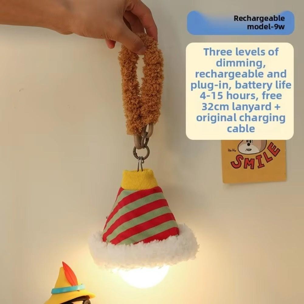 Hanging Bedroom Nightlight Dopamine Decorative Ambient Light Cute LED Bedside Lamp Home Decoration