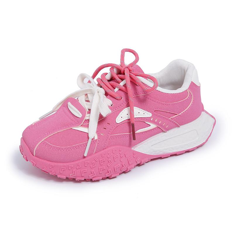 2025 Little White Shoes Women's Spring New Korean Version Ins Female Students Leisure Sports Versatile Board Shoes Street Shot W9531