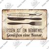 Decor Kitchen Retro Tin Sign Plaque Metal Vintage Iron Painting Wall Art Posters for House Home Dinning Room Decoration