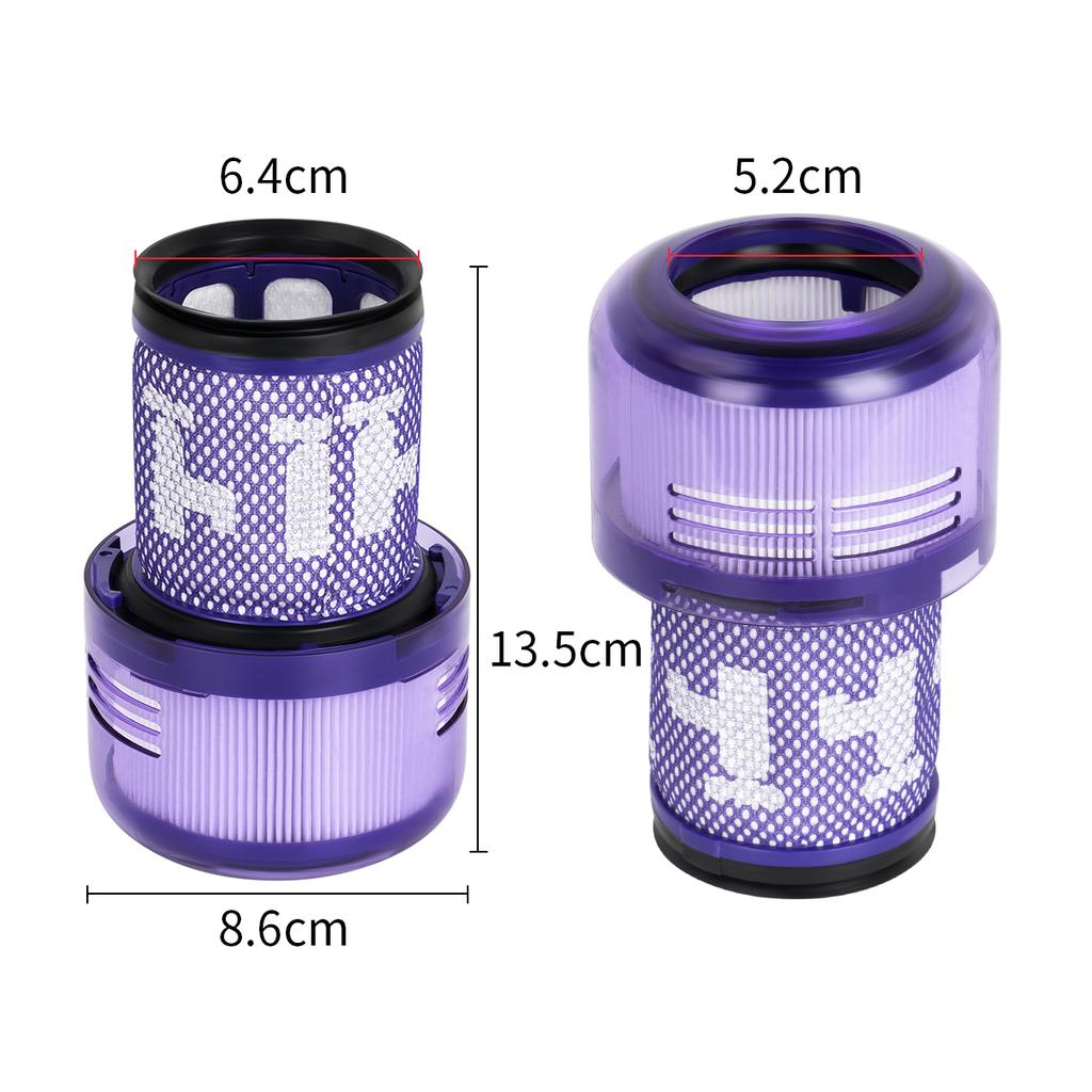 Filter for Dyson V12 Detect Slim/V12 Slim SV20, Replacement Vacuum Cleaner Accessory