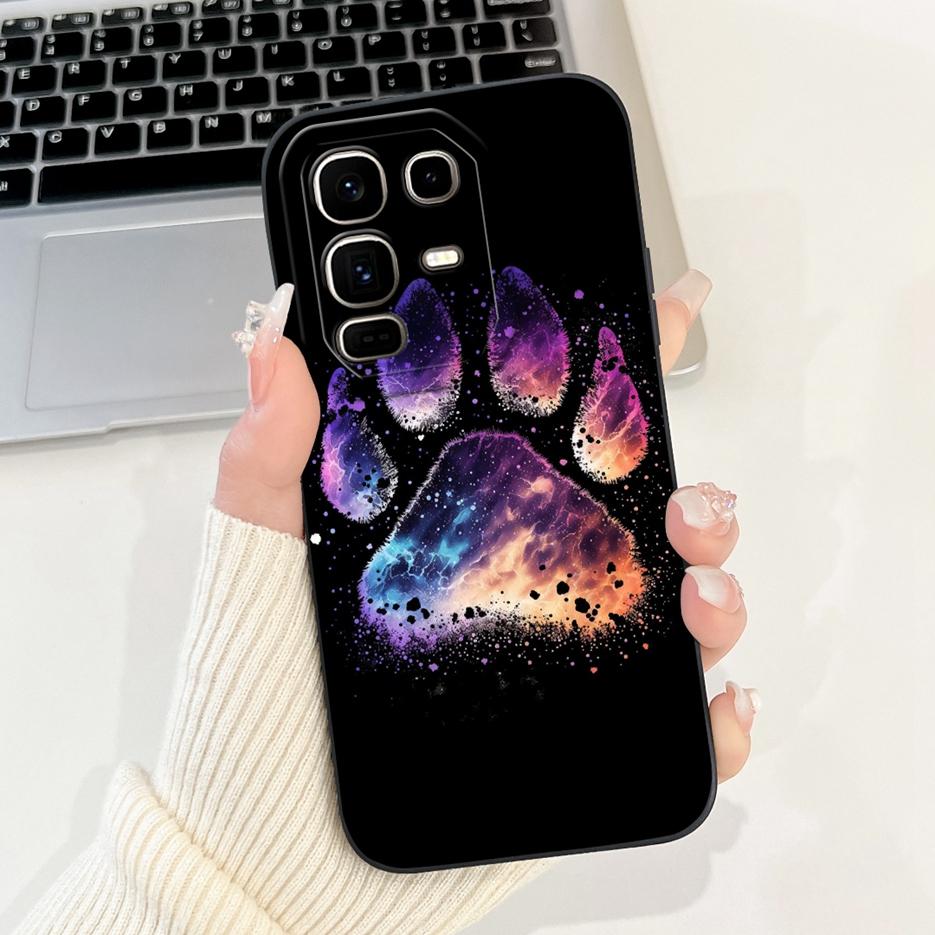 Чехол для Infinix Note 50X 5G X6857B Новый Конфетный Расписной Чехол для Телефона Для Infinix Note 50 Pro Plus 50S Note50X Note50S 5G Оболочка