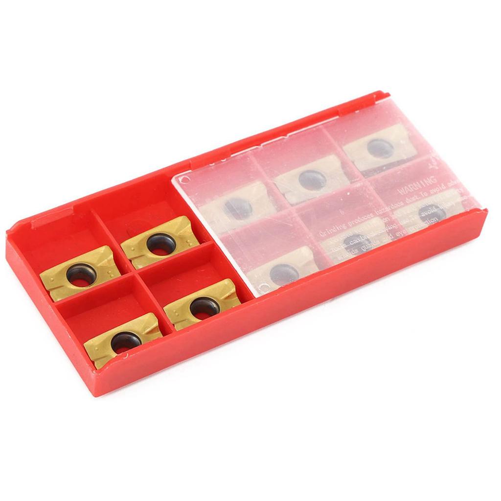 10PCS APMT1604 Milling Inserts Cemented Carbide Lathe Turning Inserts 1550HRC Hardness