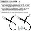 88980510 Tailgate Cable Strap with Bolt, Tailgate Parts, Fit for 1999-2007 Chevy Silverado Avalanche GMC Sierra 1500 2500 3500, Replace 88980509