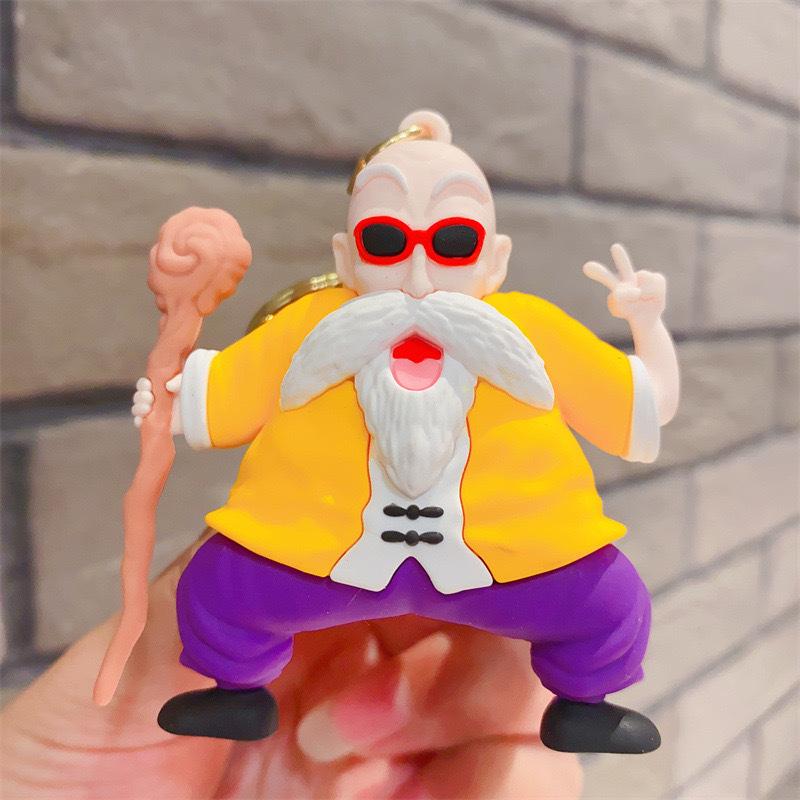 Анимация Мультфильм Драгон Болл Сон Гоку Брелок Подвеска для сумки Детская игрушка Кукла Машина для подарков Подвеска для автомобиля