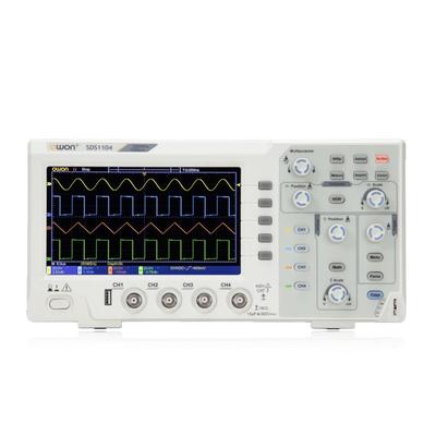 Осциллограф OWON SDS1104 тонкий легкий 4 канала 100 МГц диапазон год руководство по эксплуатации 1Gs/s [] [3 гарантия] [совместим с японским]