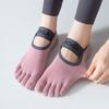Non-Slip Yoga Socks Anti Slip Pilates Fitness Socks Comfortable Five Finger Socks