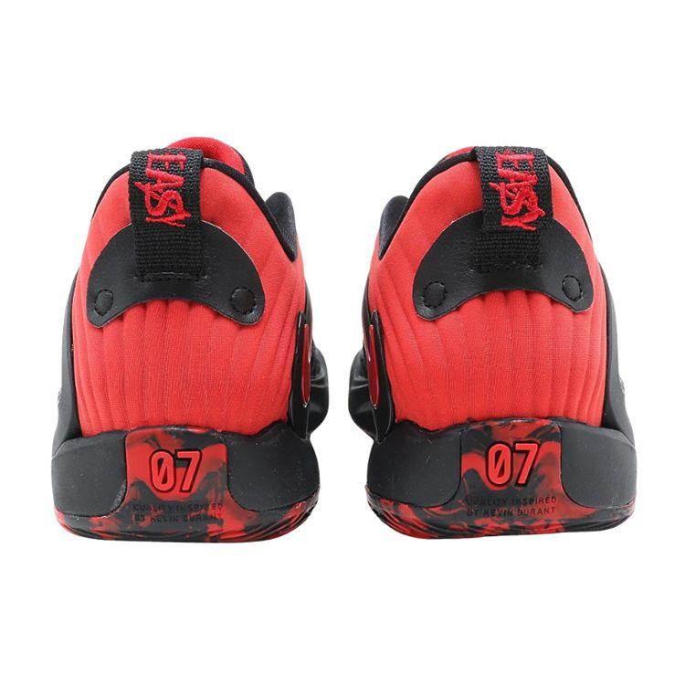 Nike Мужские кроссовки KD 15 EP Bred черные университетские-красные светло-малиновые DM1054-003