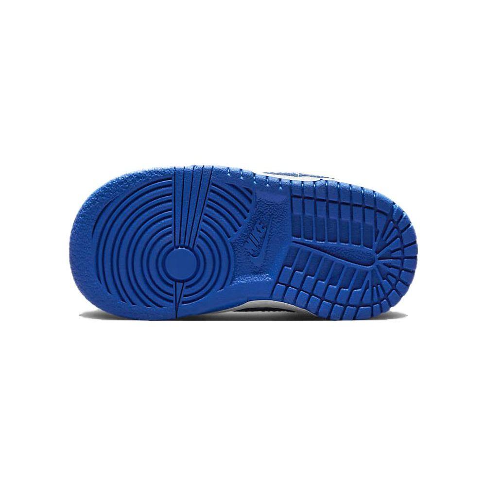 Nike Белые детские кроссовки Dunk Low TD Summit Hyper Royal DH9761-105