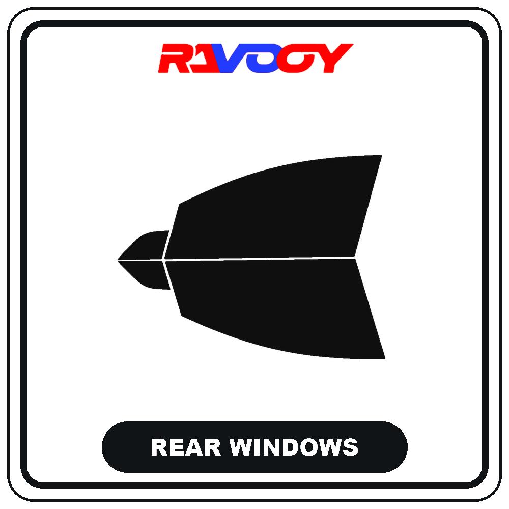 For Ford Fusion Base 2002- RAVOOY Pre-Cut Window Tint Film Vehicle-Specific Full Kit Front & Rear Windows Precision-Cut