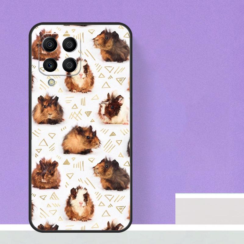 Милый Мультяшный Чехол с Морской Свинкой для Samsung Galaxy M21 M31 M15 M55 M56 M36 M16 M06 M13 M33 M53 M12 M32 M52 M14 M34 M54