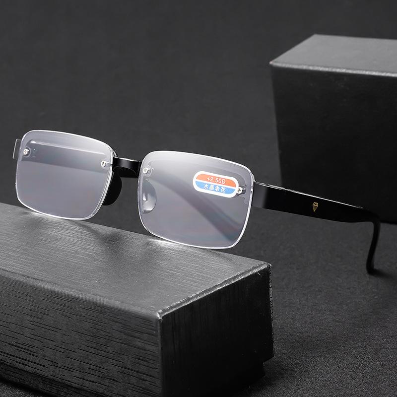 Square Reading Glasses for Men Women Presbyopia Eyewear Anti Fatigue Computer Glasses +1.5 to +3.5