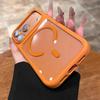 Crystal Matte Clear Magnetic For Magsafe Phone Case For iPhone 17 Pro Max 17 Air Wireless Charge Hybrid Bumper Shockproof Cover