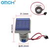 OMCH 1 шт. 22 мм AC 50-500 В 0-100 А Круглый/Квадратный Мини Светодиодный Двойной Цифровой Дисплей Измеритель Вольт Ампер Тестер Детектор