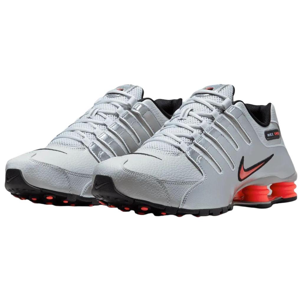 Nike Shox Nz Series Удобные Посадка Беговые Кроссовки Мужская кроссовка Серебристый IR0610-025