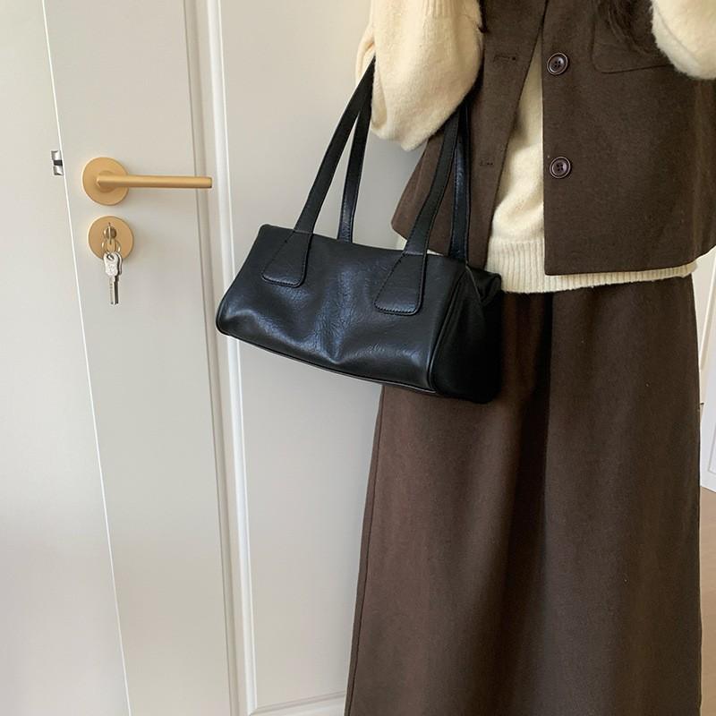 Осенне-зимние корейские сумки Ins Retro Underarm Bags Универсальная повседневная сумка для поездок на работу Сумка через плечо