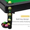 Мини Игрушечный Бильярдный Стол для Детей - Игра в Бильярд в Помещении для Мальчиков, Интерактивный Настольный Подарок для Родителей и Детей