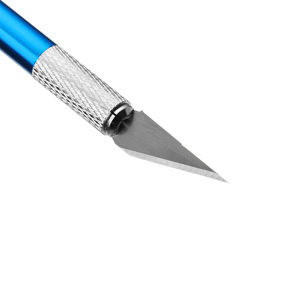 Cake Pastry Tools Craft Non-slip Knife Metal Scalpel with 1pc Blade Engraving Cutter