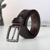 Men'S Belt Alloy Pin Buckle Casual Men'S First Layer Cowhide Belt Jeans