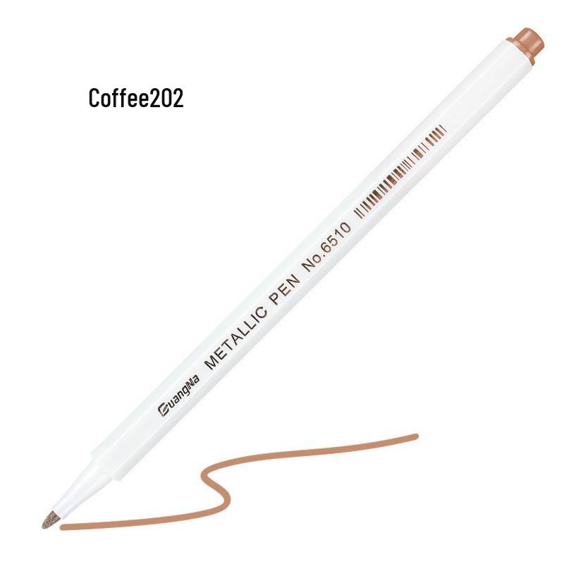 Металлическая ручка-подпись Guangna 6510 - Ручка с жестким наконечником для акварели и контура для рисования и дизайна
