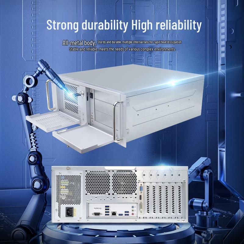 Yingtengfei IPC610 4U Rackmount Industrial Control Computer with Tongxin UOS