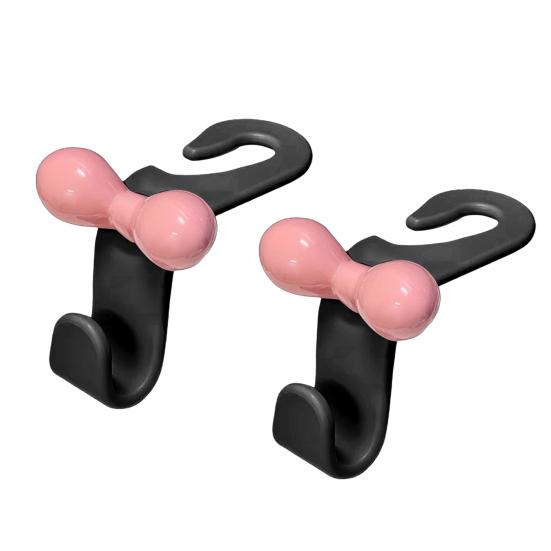 2 шт. Автомобильный крючок Легкий крючок для багажника/сиденья Крючок с отверстием Без сверления Крючок для хранения в салоне Многофункциональный держатель для стакана с водой