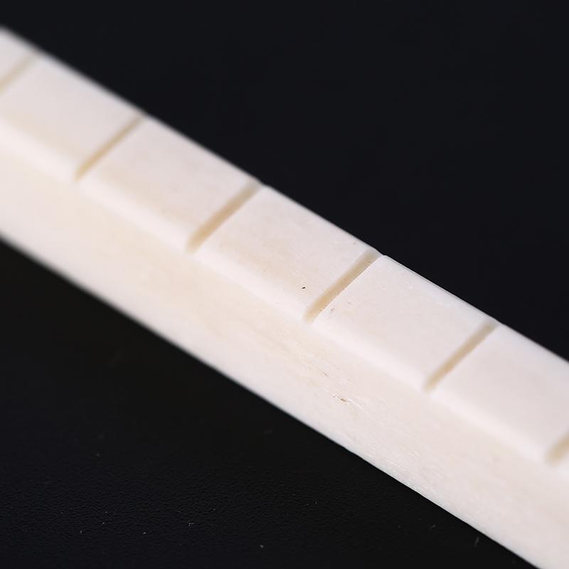 Белые детали гитары, 6-струнная классическая гитара, набор седла и гаек для костяного моста